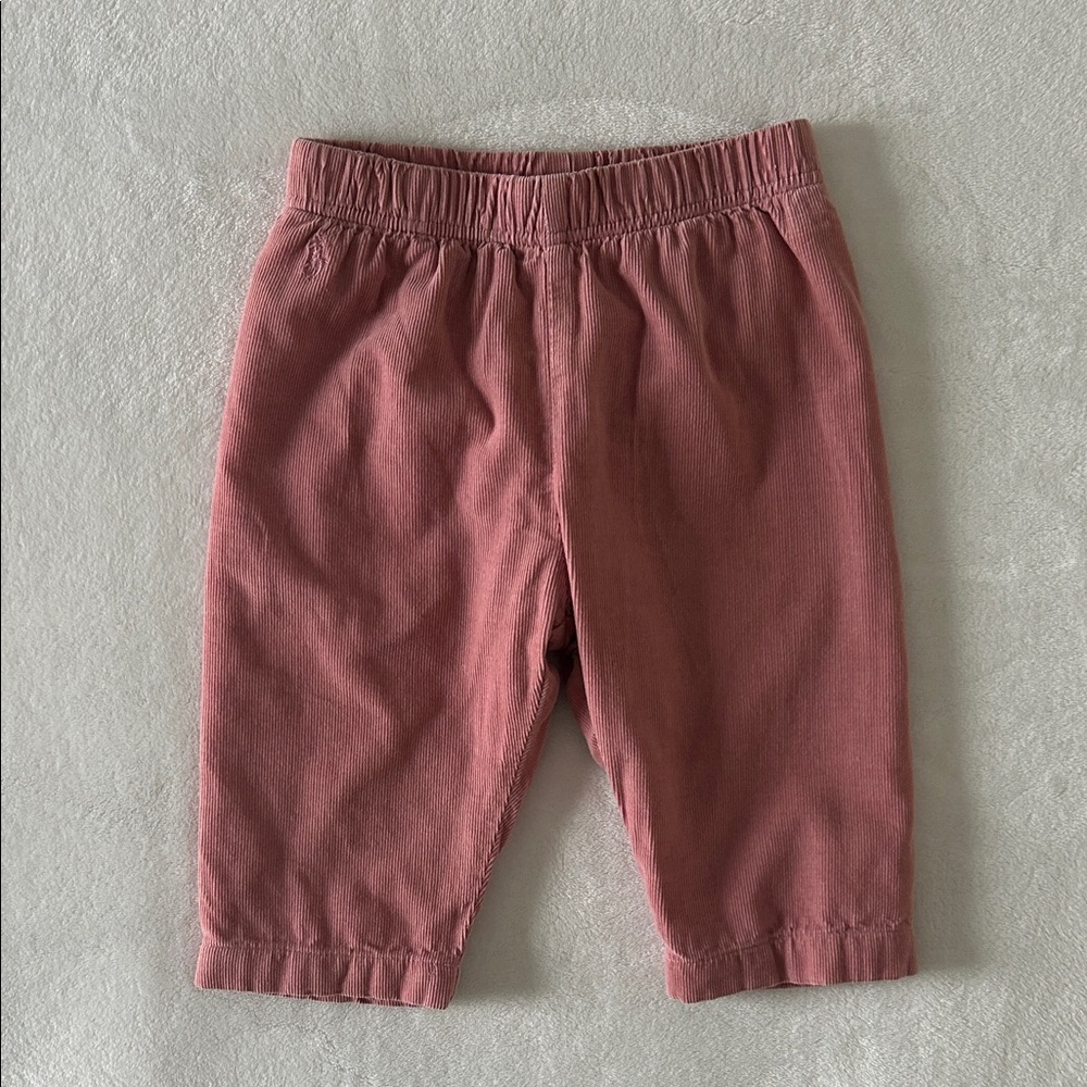 Ralph Lauren Unisex Kids Vintage Corduroy Pants 100% Cotton Size 6M